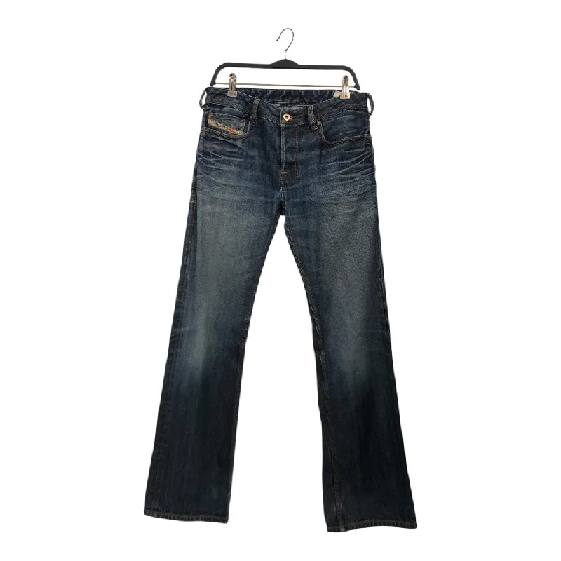 Casual Ripped Men's JeansDIESEL/Straight Pants/30/Denim/IDG/