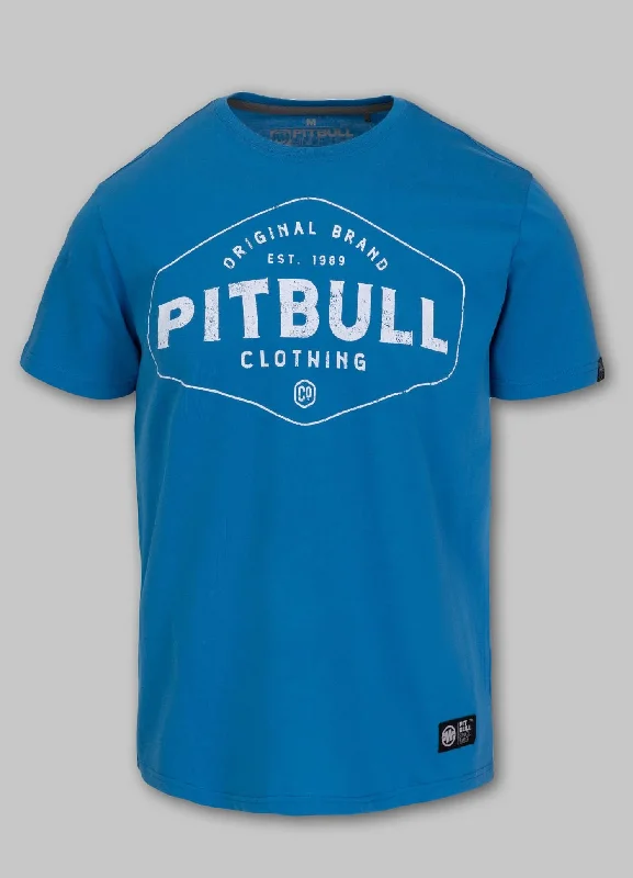 Men's Shirts with Tab CollarsMen's T-Shirt Ultra Light PITBULL CO. - Royal blue