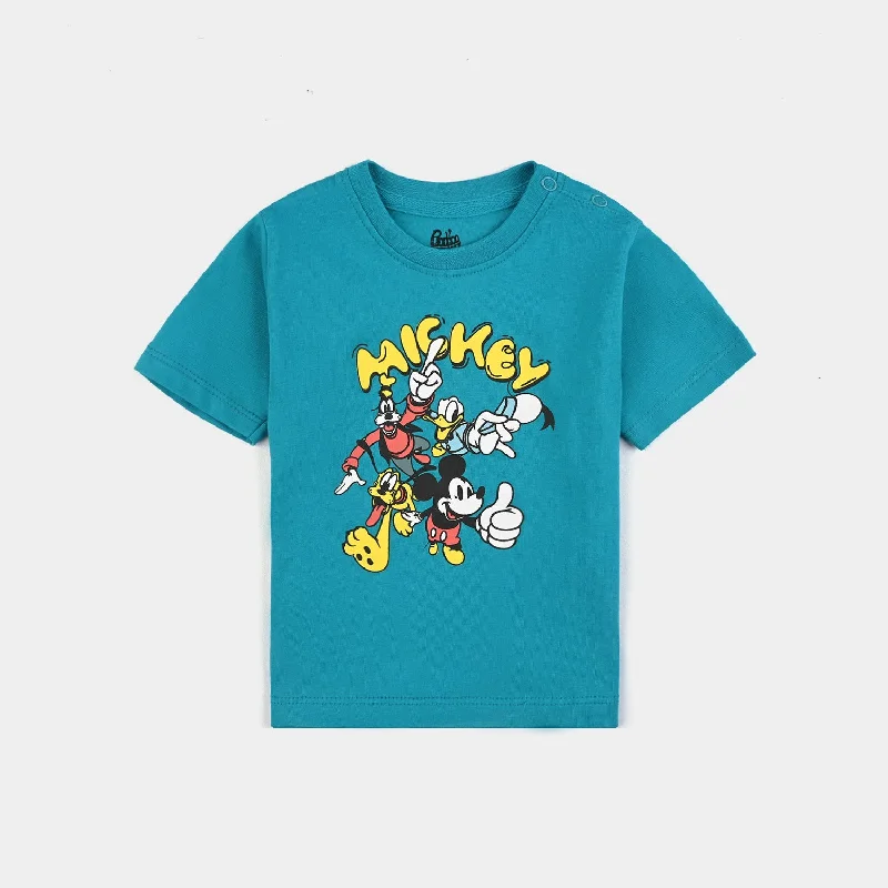Men's Shirts with Appliqué DetailsInfant Boys Cotton Jersey T-Shirt