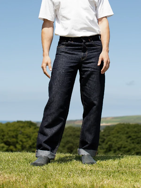 Unique Men's Jeans DesignsHack@ - Slim Fit - Japanese Linen Denim