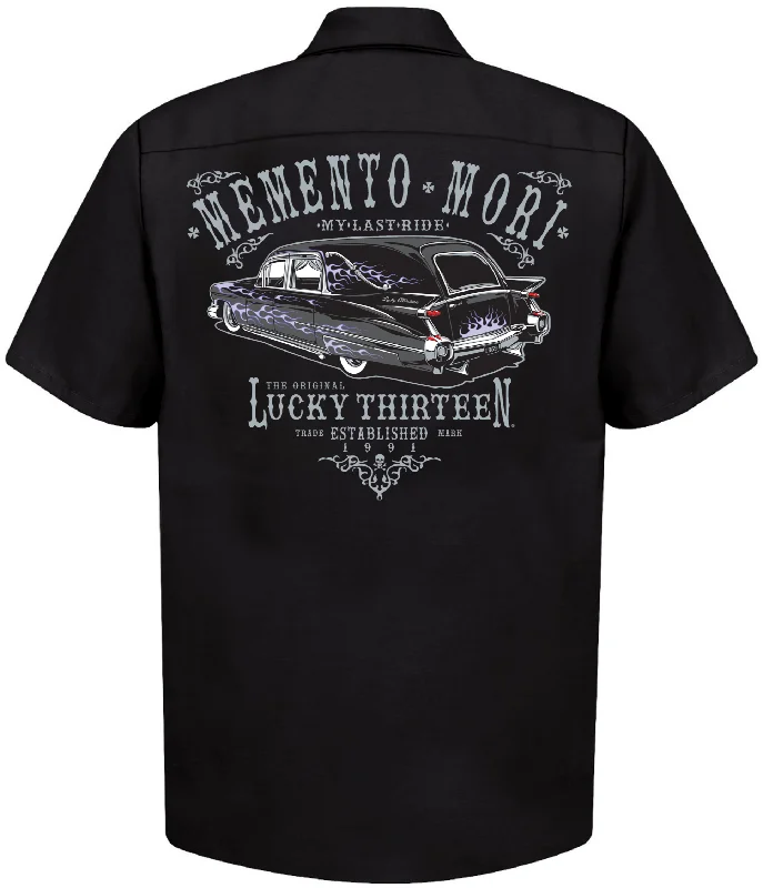 Men's Scoop Neck T-Shirts for a Relaxed FeelThe LAST RIDE Work shirt