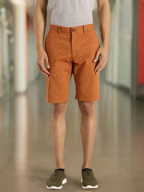 Classic Men's JeansMen Printed Cotton Shorts