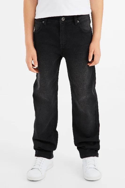 Men's Jeans Made from Recycled MaterialsJeans coupe régulière - Ado garçon