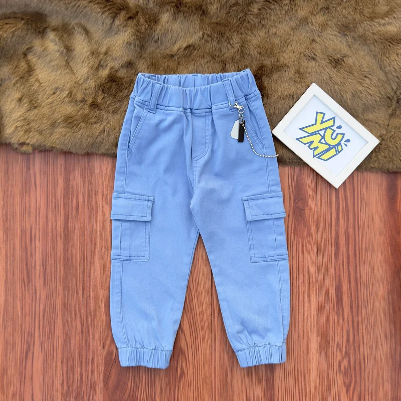 Men's Jeans for a Dressy OccasionSky Blue Cargo Pants for Kids