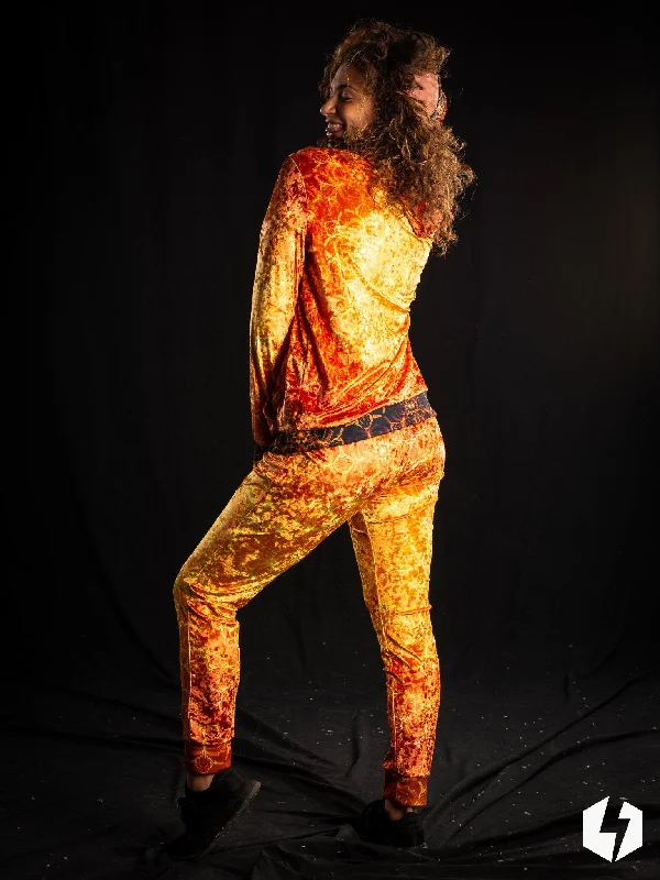 Men's Running Pants for ExerciseGolden Lotus Unisex Joggers