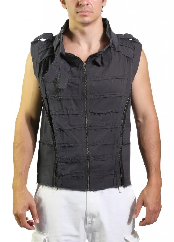 Weather-Resistant Men's CoatsSteampunk Vest