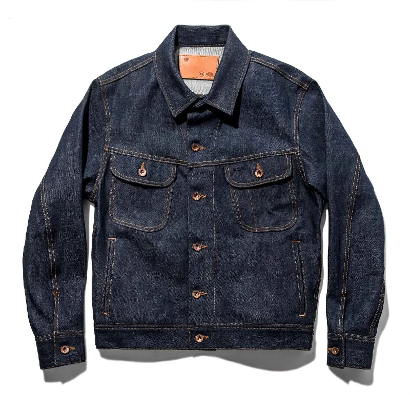 Men's Coats with VentilationThe Long Haul Jacket in 110 Year Denim