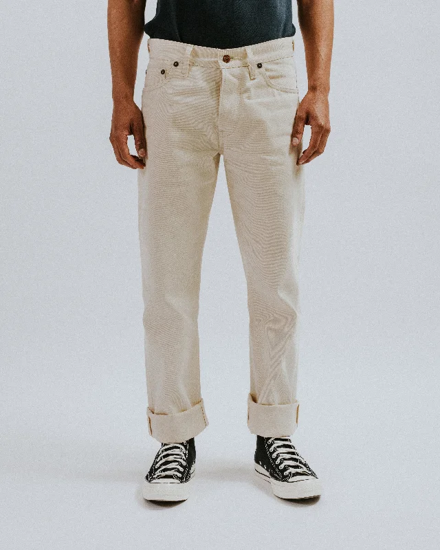 Affordable Designer Men's JeansThe Work@ - Regular Fit -  Ecru Denim.