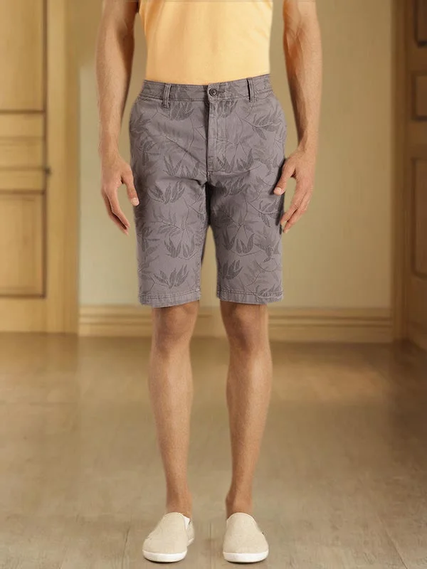 Men's Pants with Embroidered DesignsMen Printed Cotton Shorts