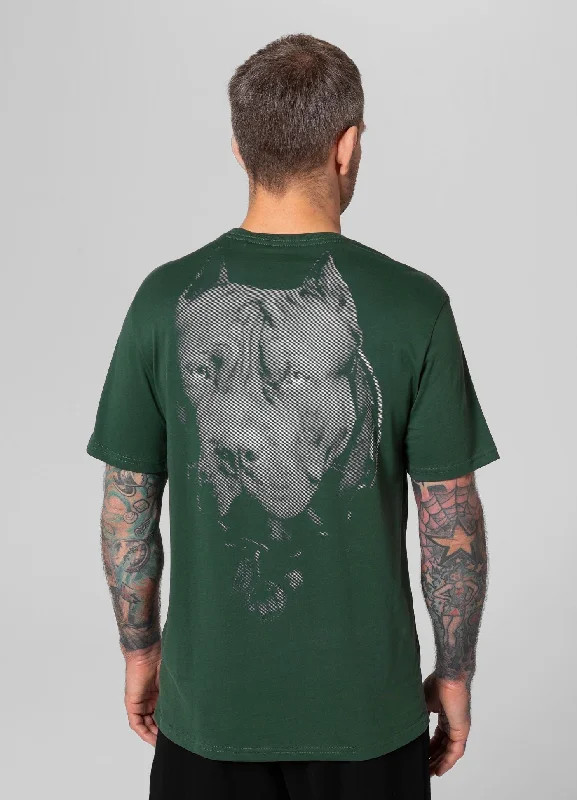 Men's Shirts with Checkered PatternsMen's T-Shirt BORN IN 1989 - Dark green