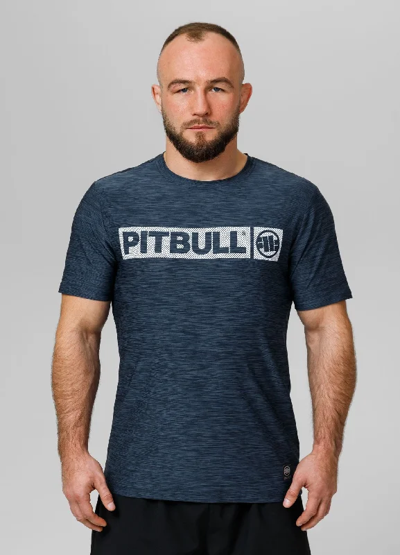 Men's Shirts with Cowl NecksMen's T-Shirt Casual Sport Hilltop - Navy Melange