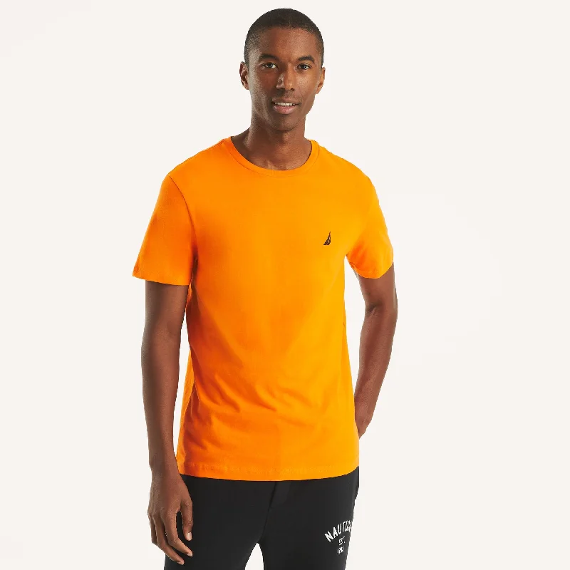 Men's Performance Shirts for SportsNautica Mens Solid Crewneck T-Shirt
