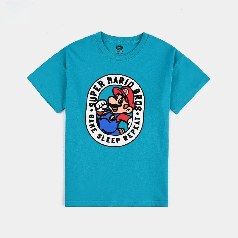 Men's Shirts with Full PlacketsBoys Cotton Jersey T-Shirts H/S Character
