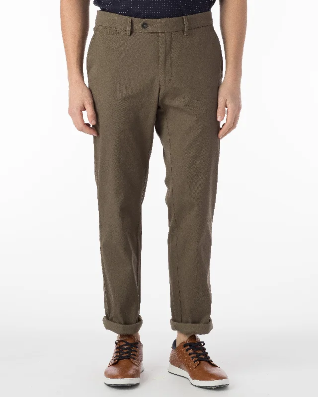 Men's Pants with SuspendersBallin Pants - Atwater Pima Twill - Fatigue