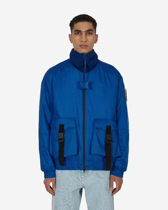 Men's Coats with Buttons1 Moncler JW Anderson Skiddaw Down Jacket Blue