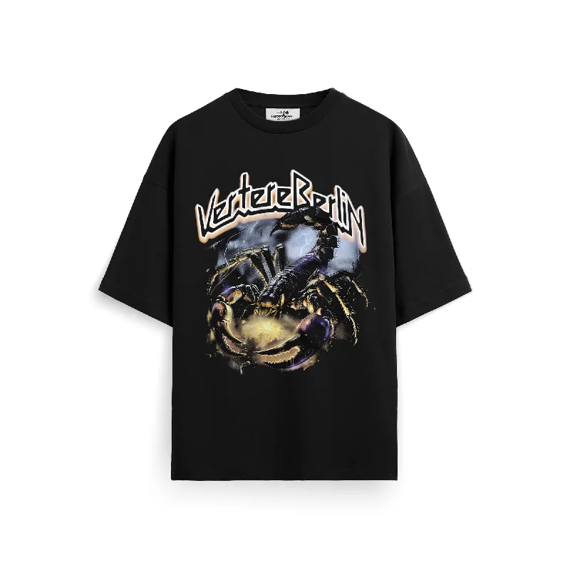 Men's Shirts with TiesSCORPIO T-SHIRT - BLACK