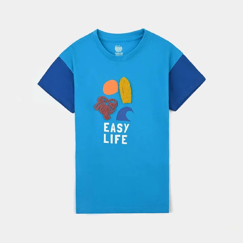 Men's Shirts with Wrinkle-Resistant FabricBoys Cotton Jersey T-Shirt H/S Easy Life Men's Shirts with Wrinkle-Resistant FabricBoys Cotton Jersey T-Shirt H/S Easy Life