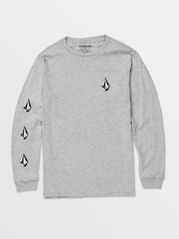 Dark Wash Men's JeansIconic Stone Long Sleeve Tee - Heather Grey