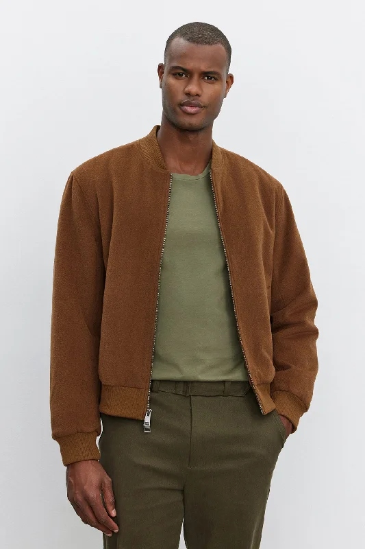 Men's Coats with Hidden PocketsFRAZIER BOMBER JACKET
