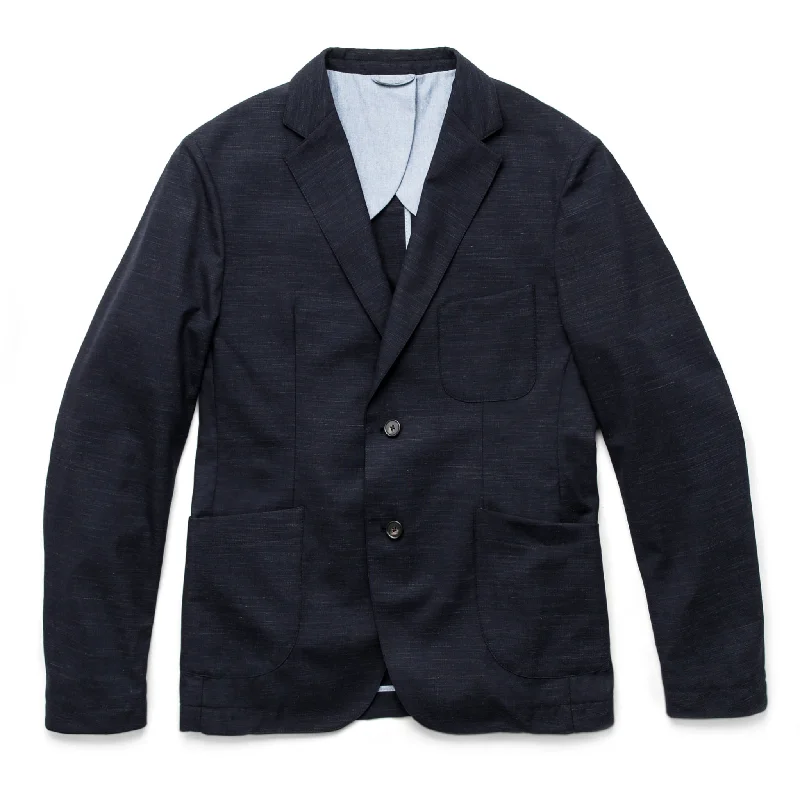 Essential Men's Puffer JacketsThe Telegraph Jacket in Navy Slub