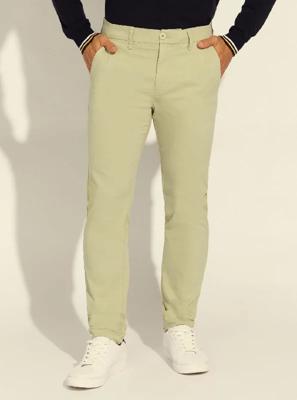 Men's Pants with Flap PocketsHazel Wood Beige Myron Pants