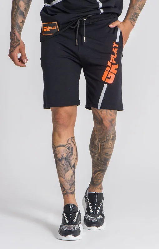 Men's Pants with Side PocketsBlack GK Play Shorts
