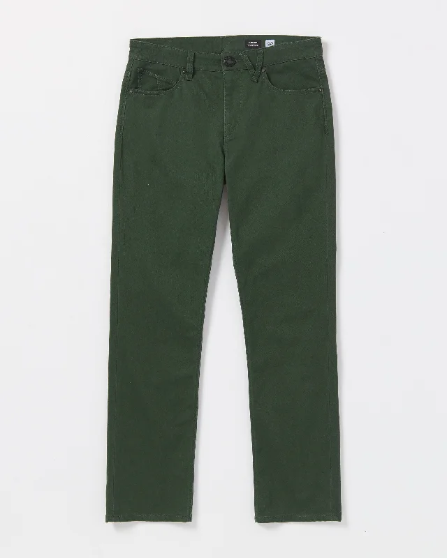 Classic Men's Jeans StyleSolver 5 Pocket Slub Pants - Dark Forest