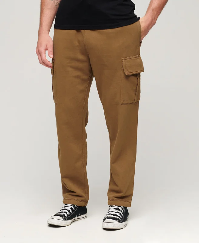 Men's Zippered Pants for SecurityRelaxed Cargo Joggers | Classic Camel