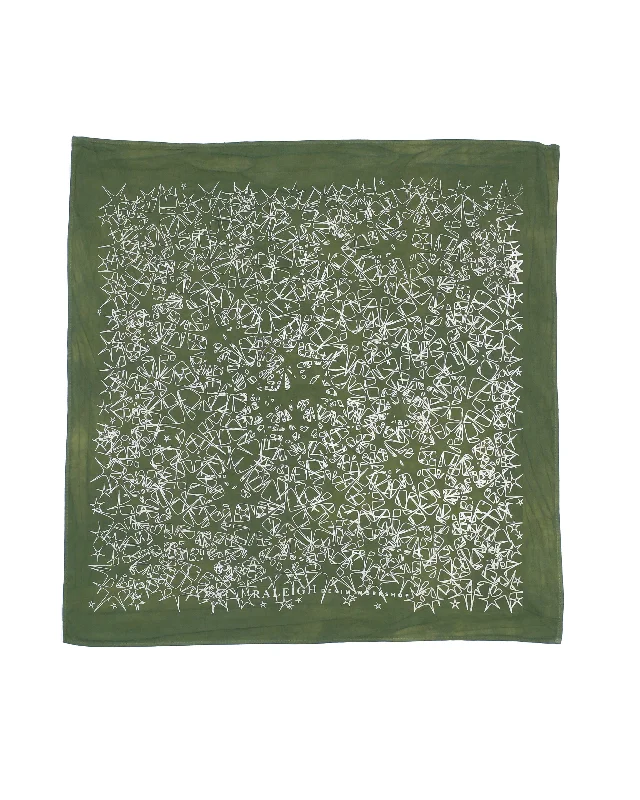 Baggy Cargo Men's JeansBandana | Starry Stars - Forest