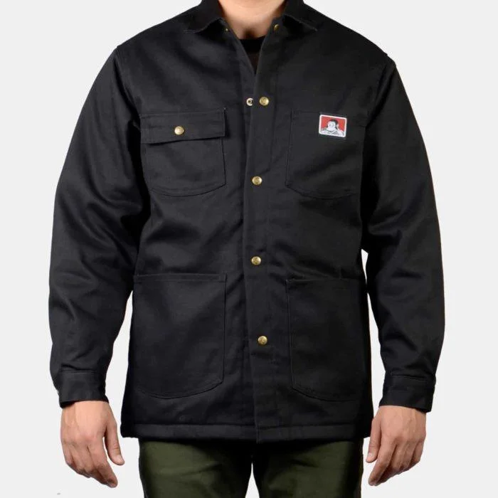 Men's Coats for AutumnOriginal Style Jacket: Black
