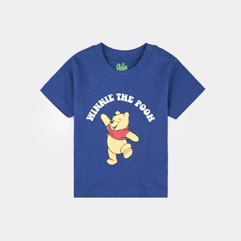 Stylish Men's HenleysInfant Boys Cotton Jersey T-Shirt Character-Navy Blue