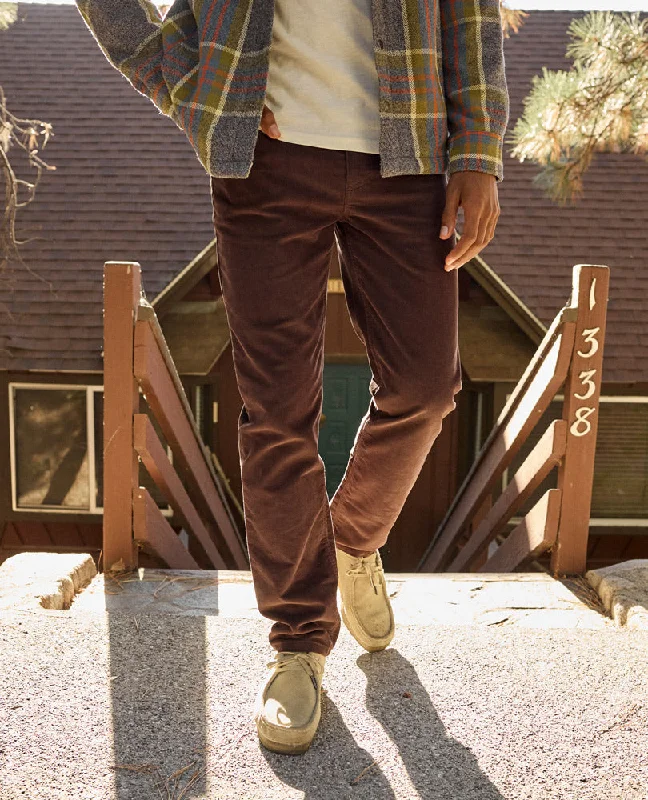 Men's Pants with Contrast StitchingJet Cord Pant Lean