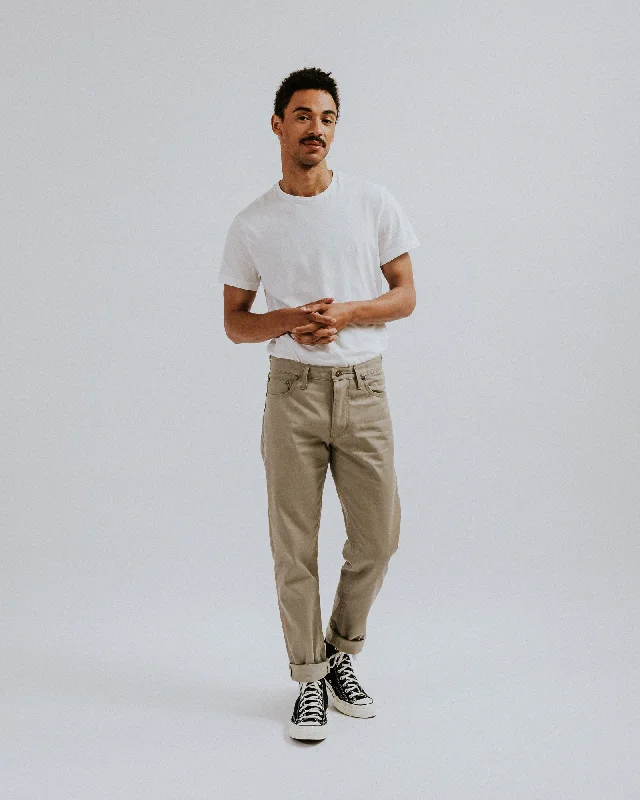 Slim-Fit Men's JeansThe SlimR - Japanese Khaki Chino Selvedge