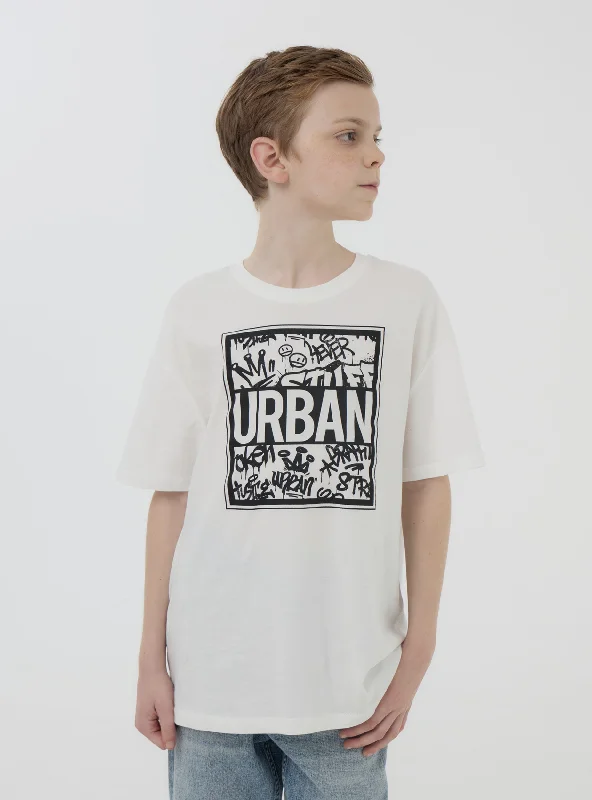 Men's Shirts with UV ProtectionKids Boys Short-sleeved T-shirt