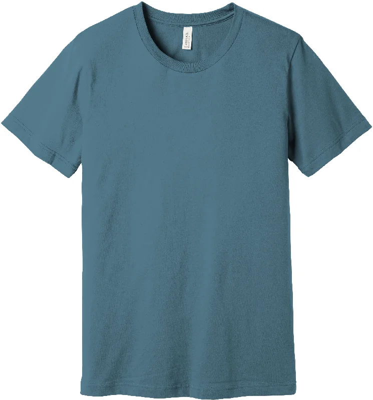 Men's Shirts for HuntingBELLA+CANVAS Unisex Jersey Short Sleeve Tee - Steel Blue