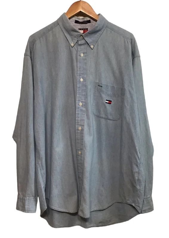Men's Slim-Fit Shirts for a Flattering ShapeTommy Hilfiger Light Blue Shirt