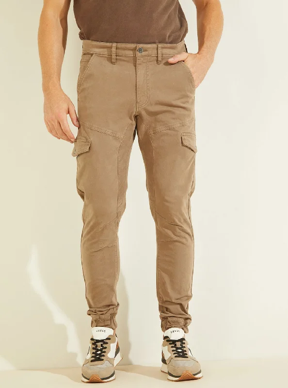Men's Unique and Designer Bottom Wear for a Statement LookWalnut Brown New Kombat Cargo Pants Men's Unique and Designer Bottom Wear for a Statement LookWalnut Brown New Kombat Cargo Pants