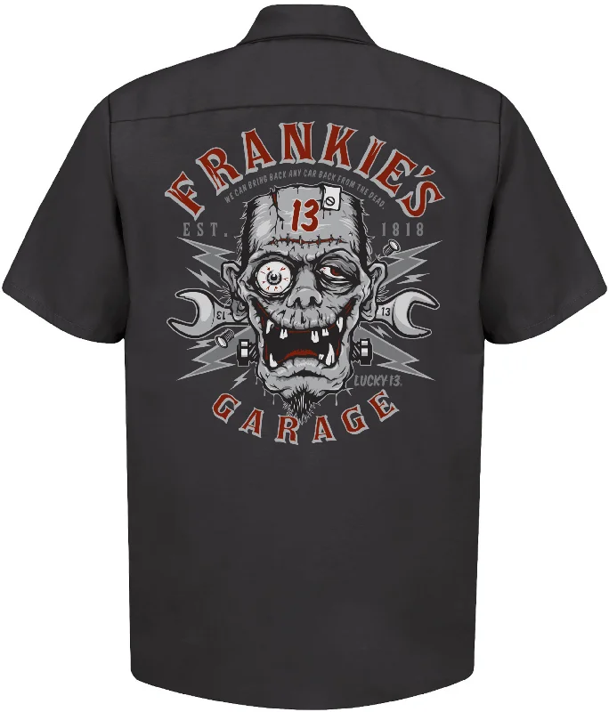 Casual Men's Button-Down ShirtsFRANKIE’S GARAGE Work Shirt
