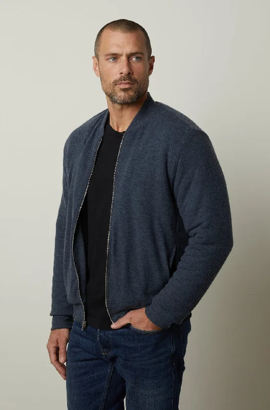 Men's Coats with Fur TrimMILES ZIP-UP JACKET