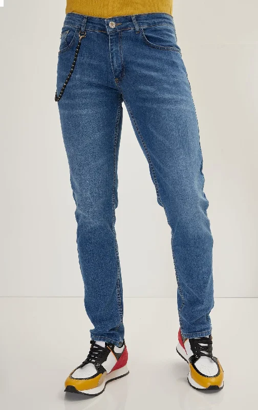 Premium Quality Men's Jeans for Every OccasionClassic Slim Fit Jean - Blue