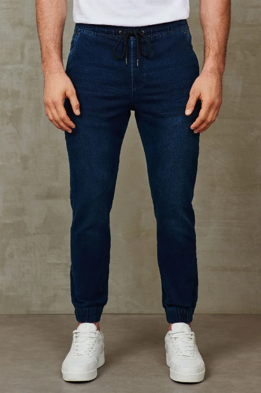 Cool Distressed Men's JeansPantalon jogger en jeans - Homme