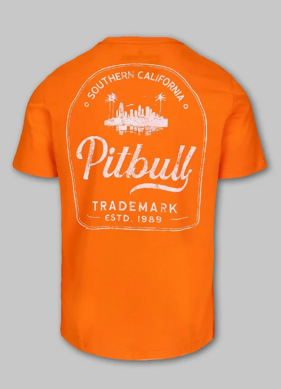 Men's Shirts with Logo EmbossmentsMen's T-Shirt Ultra Light SO CAL - Orange