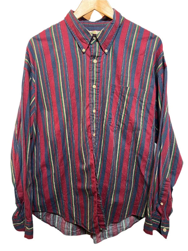 Men's Hawaiian Shirts for a Tropical VibeBill Blass Mens Red Shirt (Size XL)