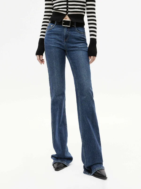 Durable Workwear Men's JeansHigh Waisted Flared Jeans