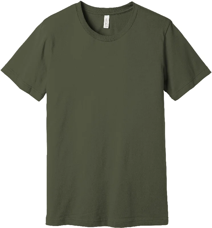 Men's Unique and Designer TopsBELLA+CANVAS Unisex Jersey Short Sleeve Tee - Army