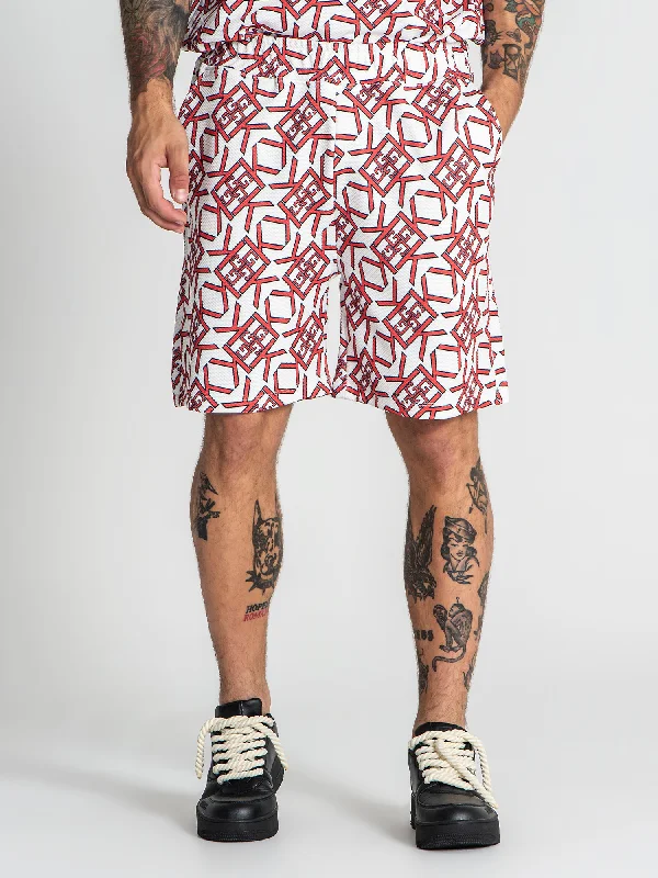Men's Chino Shorts for Warm WeatherRed Gatsby Shorts