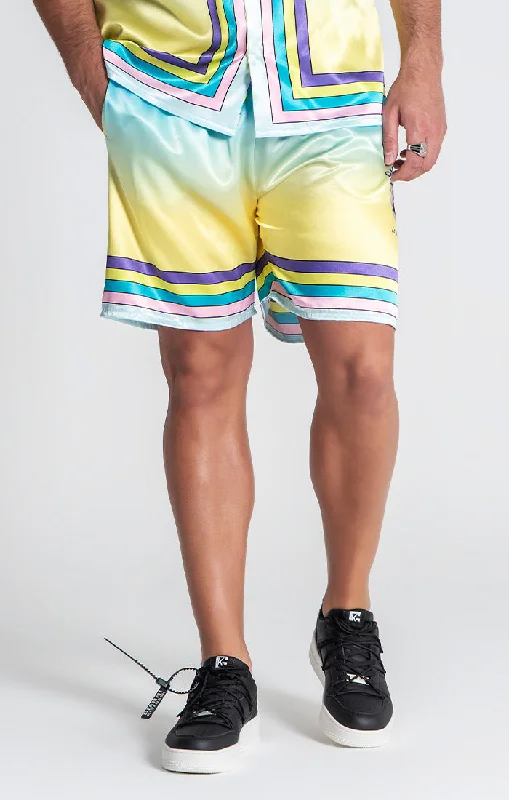 Men's Pants with Shallow PocketsMulticolor Los Cocos Shorts