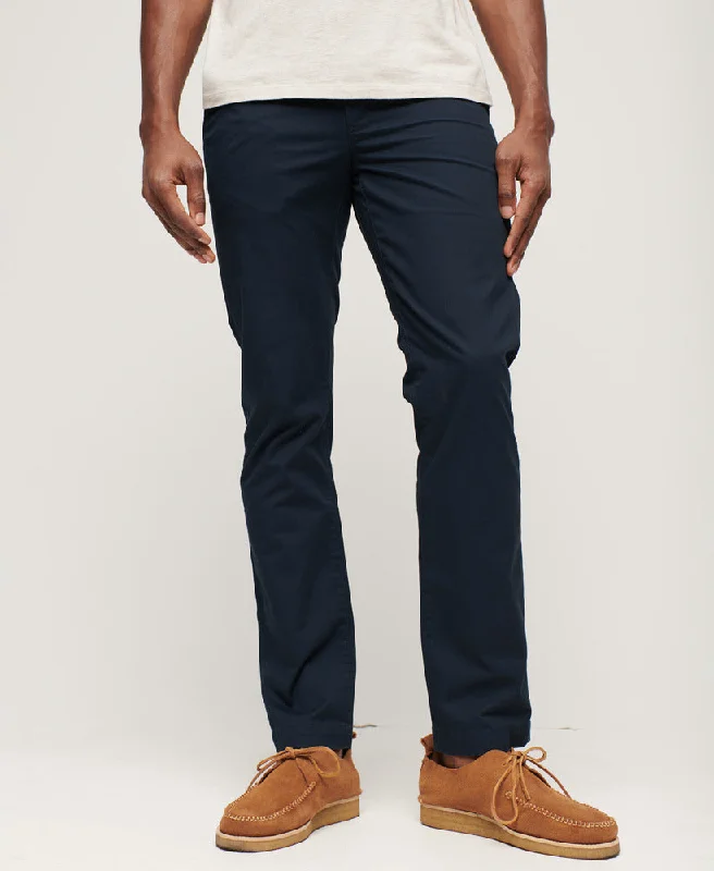 Men's Running Pants for ExerciseSlim Tapered Stretch Chino | Eclipse Navy