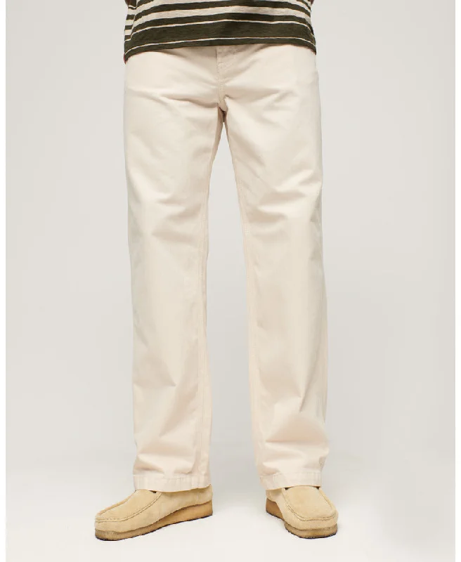 Men's Pants with Moisture-Wicking Properties5 Pocket Work Pant | Bone White