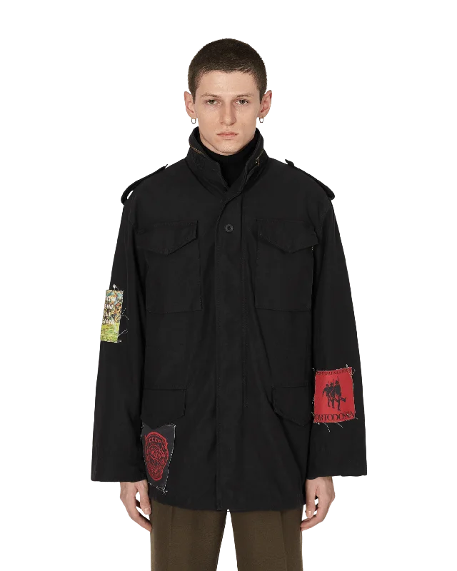 Men's Coats for Mild WeatherCCCP Fedeli alla Linea Field Jacket Black